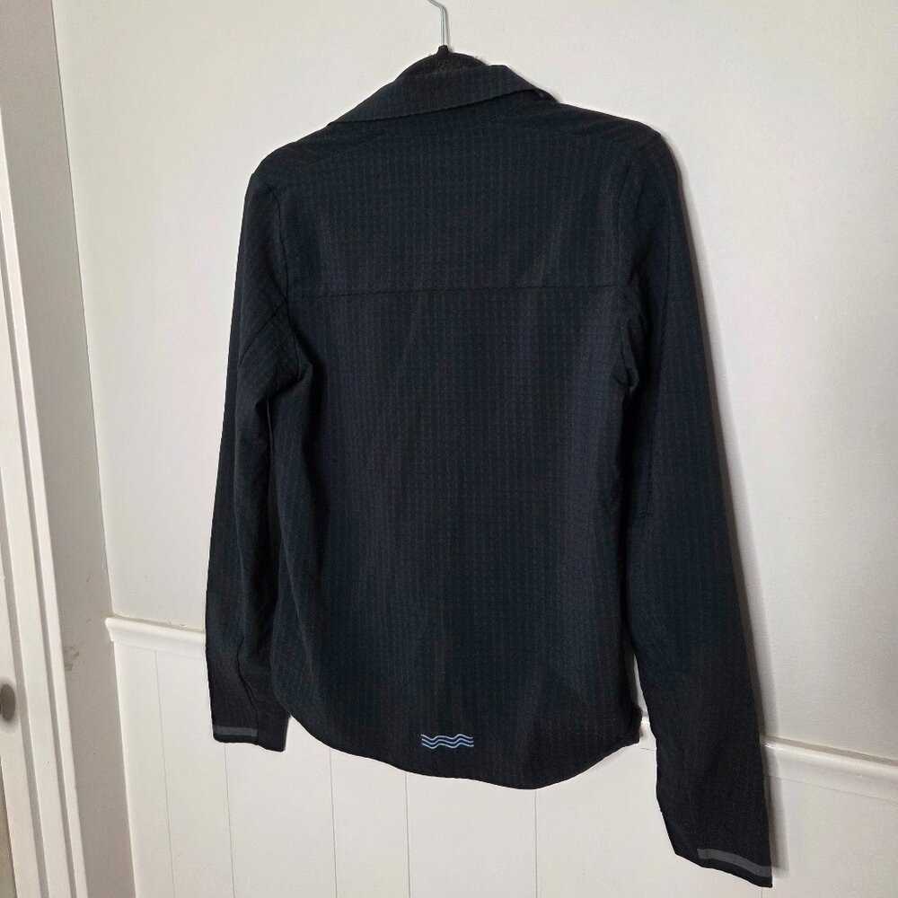 Janji Solid Black Zip Waterproof Running Jacket - image 6